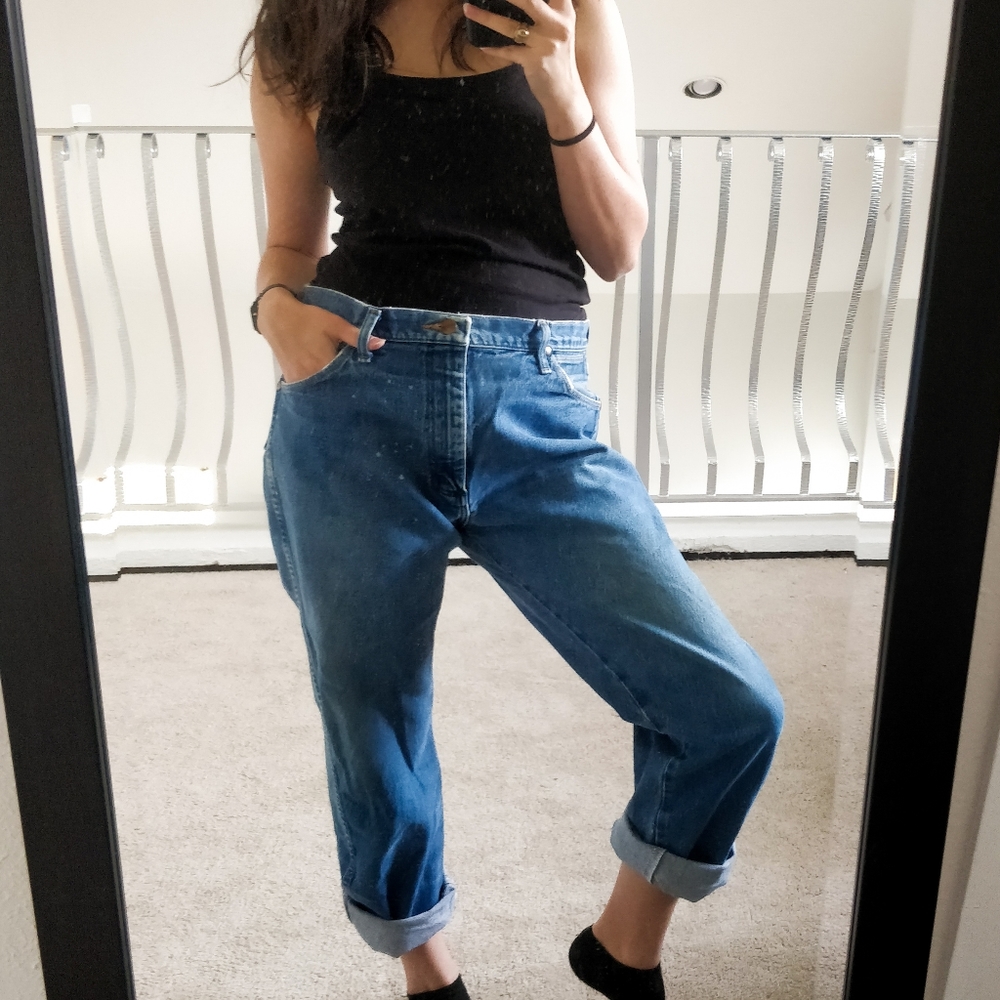 Wrangler Vintage Large Denim Jeans Mom Jeans